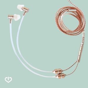 Tech Wellness New! Air Tube Headphones for EMF Protection